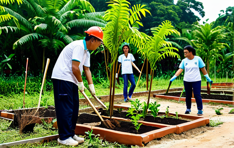 **
"A Malaysian businesswoman in a modest baju kurung, sitting at a desk in a modern KL office, fully clothed, appropriate attire, safe for work, perfect anatomy, natural proportions, professional photography, high quality, showcasing SIRIM Eco Label product on her desk."
**