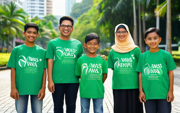 그린워싱 비판을 위한 효과적인 커뮤니케이션 - **Prompt:** A young, diverse Malaysian woman in her late 20s, wearing a modest, stylish headscarf an...