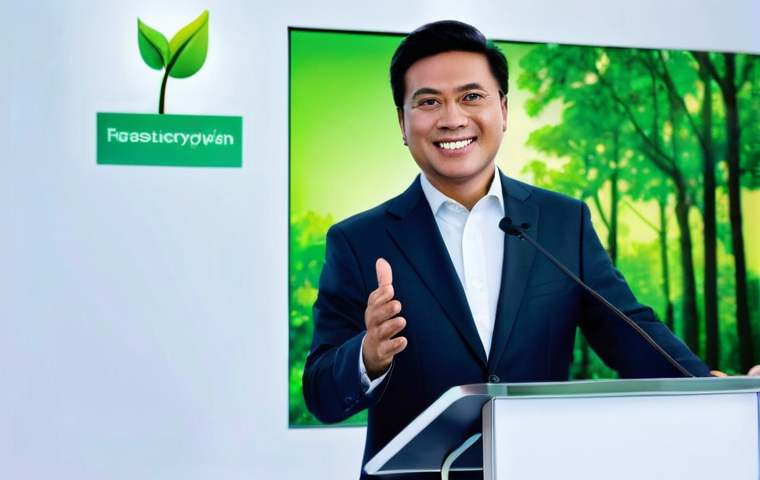 그린워싱 비판을 위한 효과적인 커뮤니케이션 - **Prompt:** A vibrant and diverse group of 6-7 Malaysian individuals (ranging from teenagers to olde...